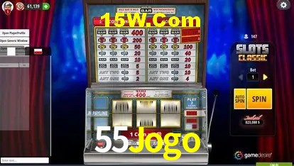 55Jogo - User Statistics